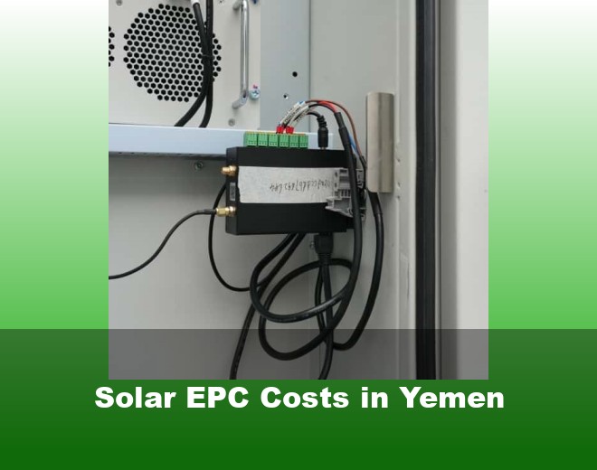 Solar EPC Costs in Yemen